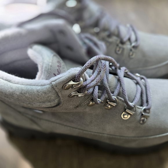 New Water Repellant Gray Boots - Picture 1 of 9